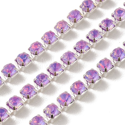 Iron Rhinestone Cup Chains CH-A008-02I-1