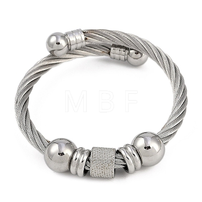 304 Stainless Steel Bangles for Women STAS-M023-17P-1