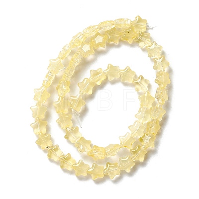 Transparent Glass Beads Strand X1-GLAA-F112-02D-1