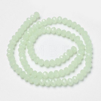 Glass Beads Strands EGLA-A034-J1mm-D01-1