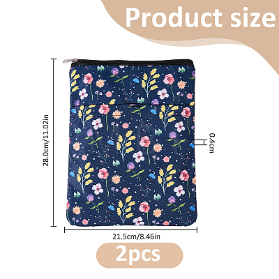 Oxford Cloth Book Cover AJEW-WH0696-834-1