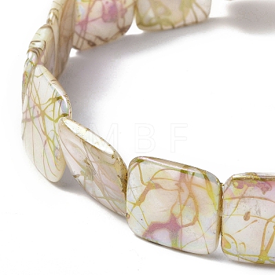 Drawbench Style Natural Freshwater Shell Beads Strands SHEL-C003-01-1