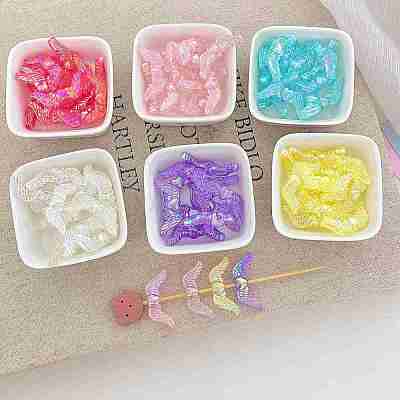 Transparent Acrylic Beads X-OACR-N138-32-1
