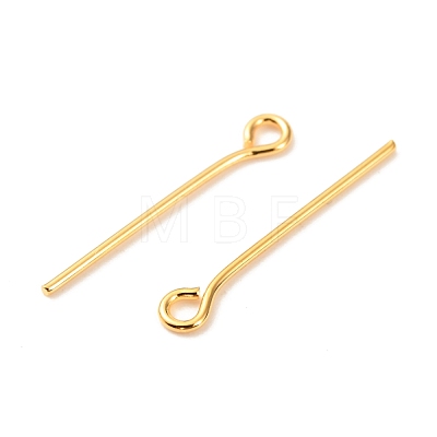 Brass Eye Pins KK-F824-113A-G-1