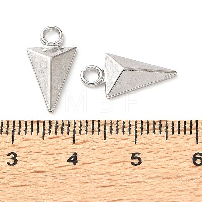 Zinc Alloy Faceted Spike Pendants AL-CBA6F5A-01P-1
