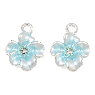 Alloy with Enamel Pendants AL-CBA1FD3-09S-02-1