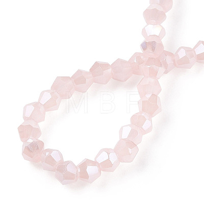 Imitation Jade Electroplate Glass Beads Strands EGLA-A039-J2mm-A07-1