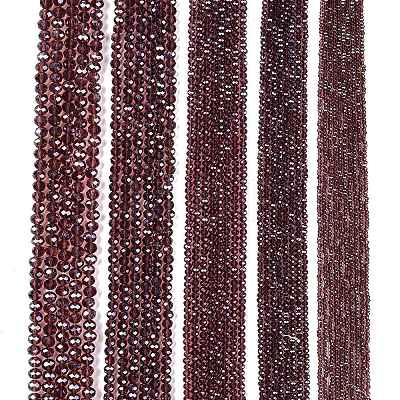 Electroplate Glass Beads Strands EGLA-A044-T3mm-A13-1