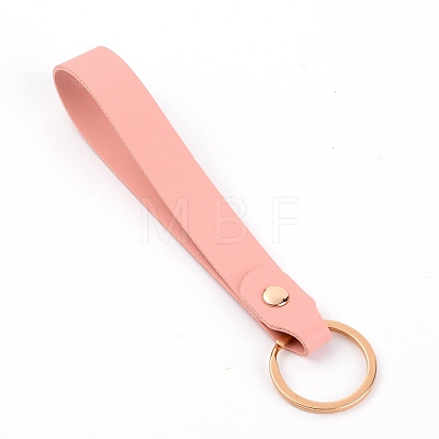 Imitation Leather Keychain Holder KEYC-WH0020-14A-1