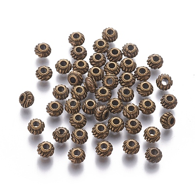 Tibetan Style Spacer Beads TIBEB-Q39-AB-FF-1