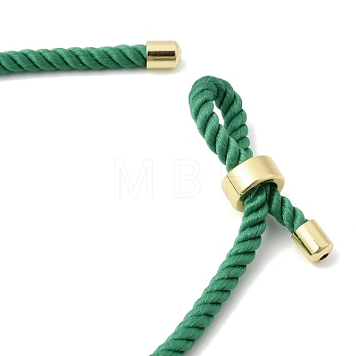 3MM Round Nylon Milan Cord Necklaces Making BJEW-H642-01G-25-1