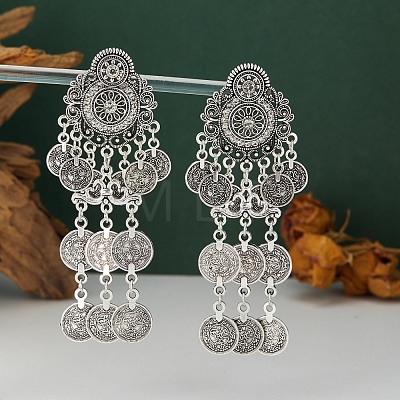 Alloy Crystal Rhinestone Chandelier Earrings for Women WG1C2F6-03-1