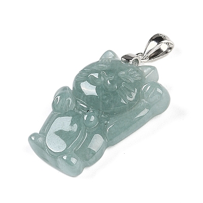 Natural Jadeite Carved Pendants G-F768-03-1