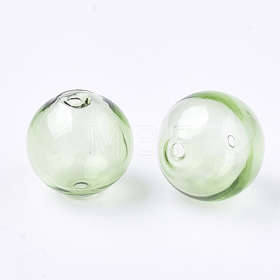 Handmade Blown Glass Beads X-BLOW-T001-32A-05-1
