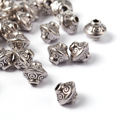 Tibetan Style Alloy Spacer Beads LS-LF1152Y-1