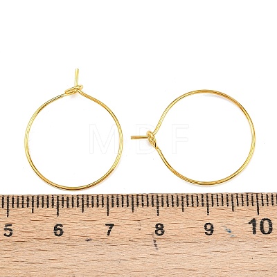 Brass Wine Glass Charm Rings X-EC067-1G-1
