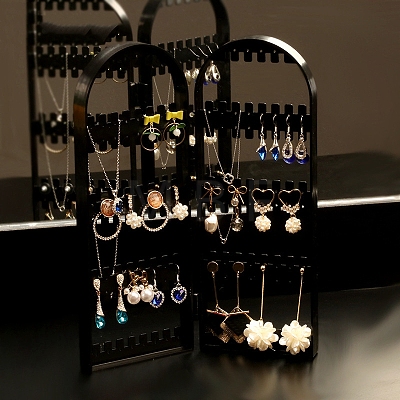 Plastic Earring Storage Display PW-WG699CC-04-1