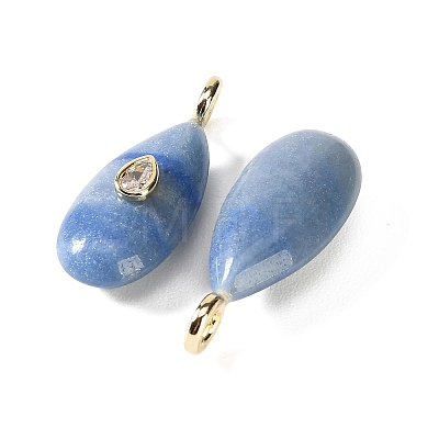 Natural Blue Aventurine Pendants GG-CBA6382-05D-1