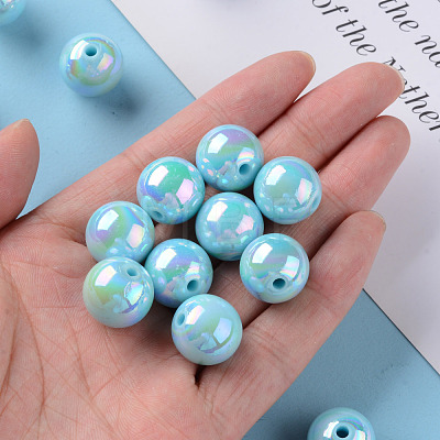Opaque Acrylic Beads MACR-S370-D16mm-A07-1