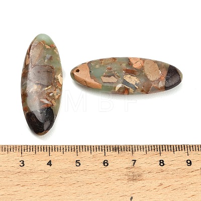 Dyed Synthetic Imperial Jasper Pendants GG-CBAA20A-09C-1