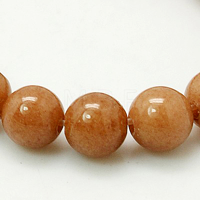 Natural Mashan Jade Round Beads Strands X-G-D263-4mm-XS27-1