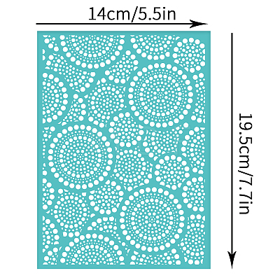 Self-Adhesive Silk Screen Printing Stencil DIY-WH0337-054-1
