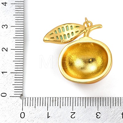 Brass Enamel Pendants LS-KK-K405-01D-G-1