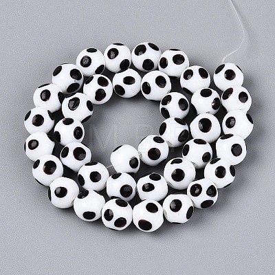Handmade Lampwork Beads Strands LAMP-N037-02F-1