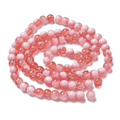 Crackle Glass Beads X1-GLAA-U001-8mm-13-1