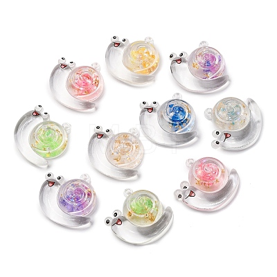 Luminous Transparent Acrylic Pendants TACR-P010-03-1