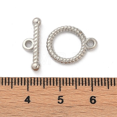 Tibetan Style Alloy Toggle Clasps WAC2016-1