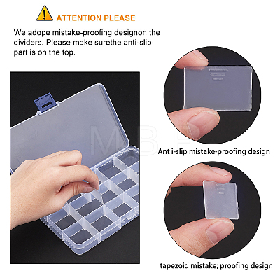Plastic Bead Storage Containers CON-PH0001-85-1