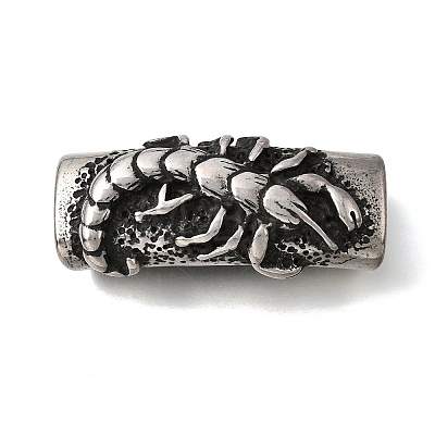 304 Stainless Steel Slide Charms STAS-F356-15AS-14-1
