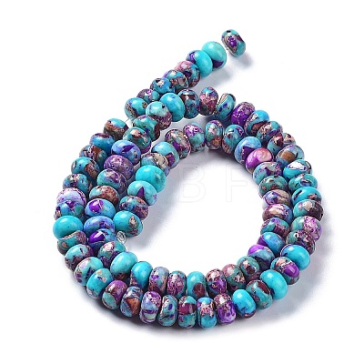 Synthetic Turquoise Beads Strands G-C034-02A-1