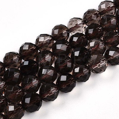 Natural Smoky Quartz Beads Strands G-T140-23A-1