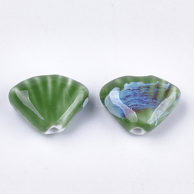 Handmade Porcelain Beads PORC-S498-17A-1