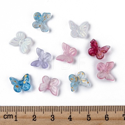 Transparent Glass Charms X-GLAA-T016-23-1