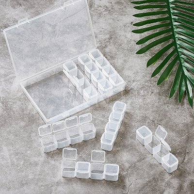 28 Grids Plastic Storage Containers MRMJ-TA0007-04-1