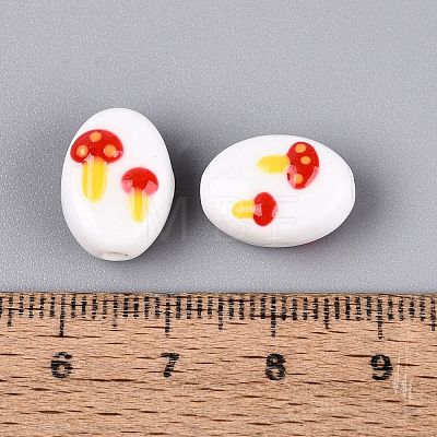 Handmade Porcelain Ceramic Beads PORC-Q005-07B-1