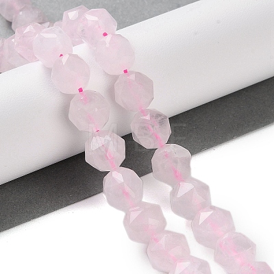 Natural Rose Quartz Beads Strands G-NH0021-A21-02-1