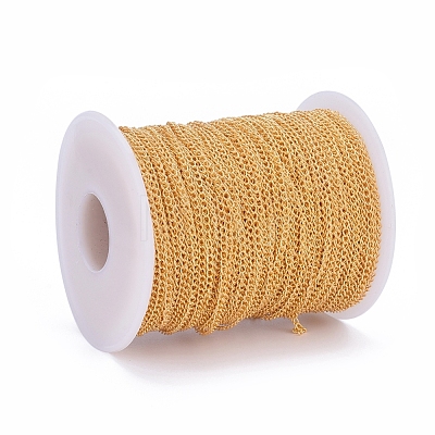 Brass Twisted Chains CHC-S107-G-NF-1