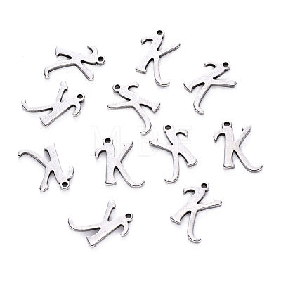 Tarnish Resistant 201 Stainless Steel Charms STAS-R105-K-1