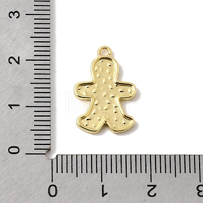 Christmas Brass Enamel Pendants KK-L258-05G-B02-1