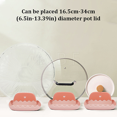 Two Tone Plastic Tableware Storage Holder AJEW-WH0470-23A-1