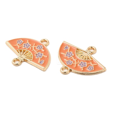Alloy Enamel Connector Charms FIND-C037-05C-G-1