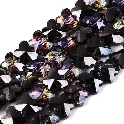Electroplate Glass Beads Strands EGLA-Q135-04A-A03-1