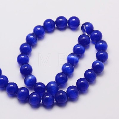 Cat Eye Beads Strands X-CE-M011-10mm-03-1