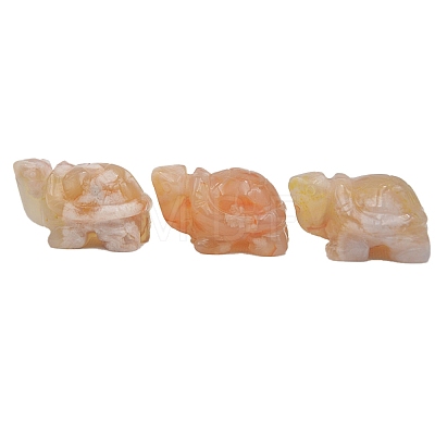 Natural Agate Tortoise Display Decorations PW-WG50064-01-1