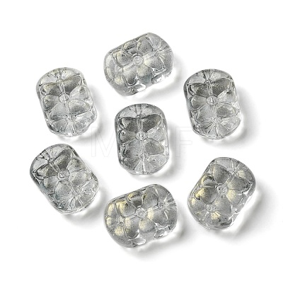 Transparent Glass Beads GLAA-D007-01C-1
