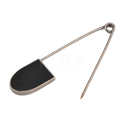 Alloy Extra Large Safety Pin Brooches JEWB-Z051-01P-04-1